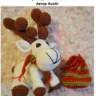 Новогодний Котик Крючком Новогодний Котик Крючком