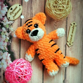 Вязать Крючком Новогодние Игрушки Тигры Вязать Крючком Новогодние Игрушки Тигры
