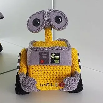 Мастер класс по вязанию Робота Wall-e