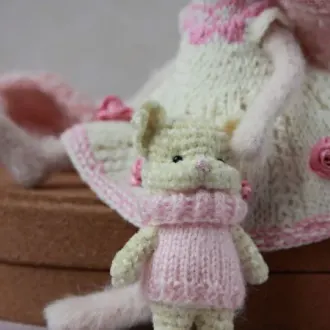 Мини игрушка кошечка