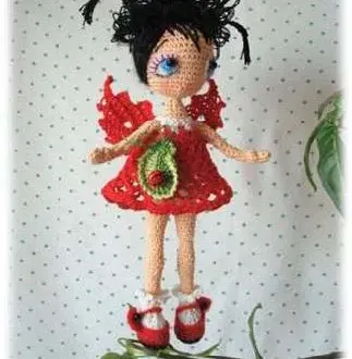 Кукла «Божья коровка»