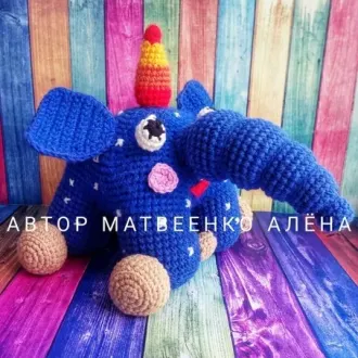 Слоник Дуду из мультфильма «Деревяшки»