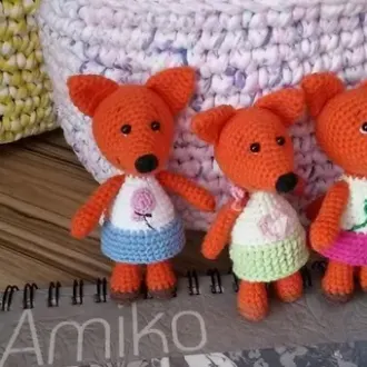Лисичка из мультика «Мимимишки»