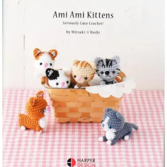 Книга по вязанию маленьких котят- амигуруми самых разнообразных пород