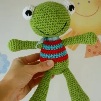 Яркий лягушонок Феликс