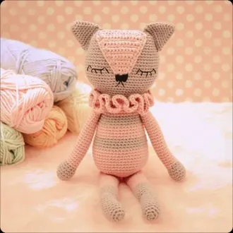 Розовый котик