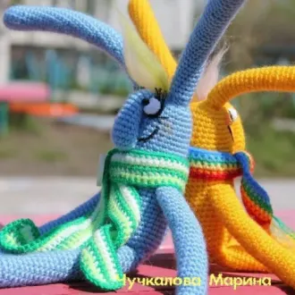 Забавный майский заяц