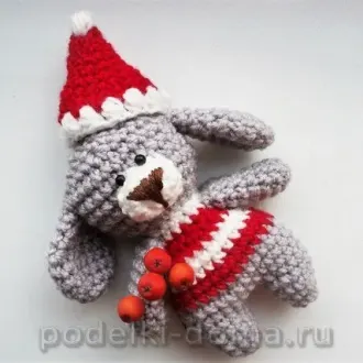 Новогодняя собачка