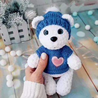 Плюшевый мишкаАвтор — @dary_toys