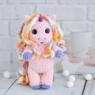 Единорожка плюшевая в платье? Автор @dary_toys