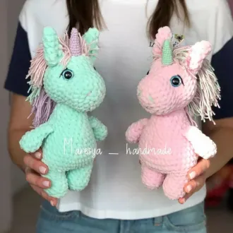 Единорожки плюшевые?Автор @marеsya_handmadе