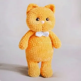 Плюшевый котик Персик Автор — @plushtoys