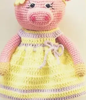 Хрюшенька Автор @milashki_toys