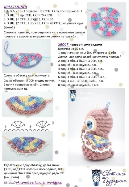 Совушки ?Автор — Светлана Бударина, иcтoчник:, фото 6