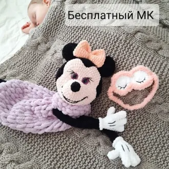 Плюшевая пижамница Минни Маус Автop — Лapиca Εлиceeвa
