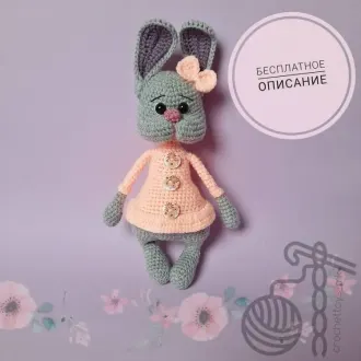 Зайка Автор — crochettoys_mk