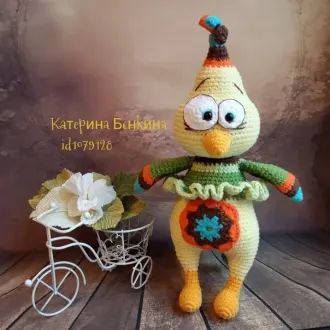 Птичка Рoуз Автор- Екатерина Зборовская, иcтoчник