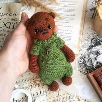 Мишка БерниАвтор- Евгения @my_good_bears