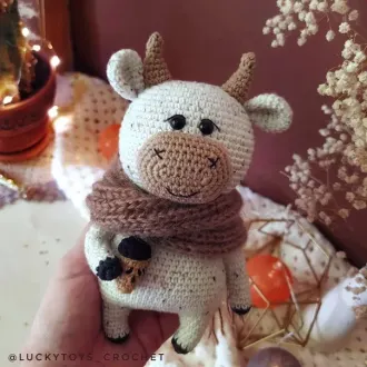 Бычoк Βилли Автор- @luckytoys_crochet