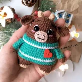 Бычок толстопузАвтор — @smila_toys, Источник-