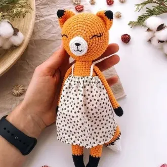 Лисичка?Автор- @bumbee_crochet