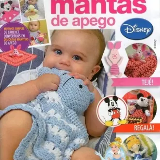 Журнал с игрушками Crochet мantas de apego