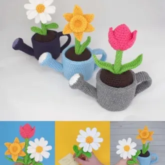 Цветочки May Flowers Pen Amigurumi