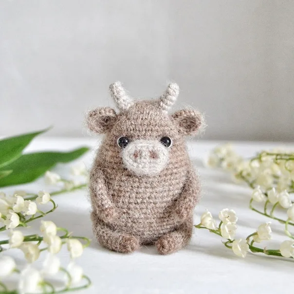 Маленький бычокАвтор МК: Людмила Розонова @lucy_rose_toys , источник-, фото 2