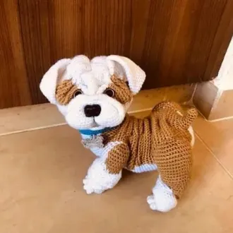 Очаровательный мопсик