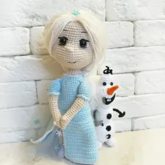 Эльза из мультфильма «Холодное сердце» Автор- Мария Дмитриева