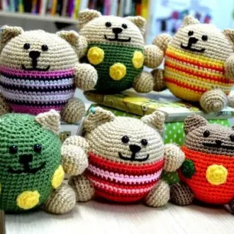 Котики — горошки Автор- Анастасия Решетняк