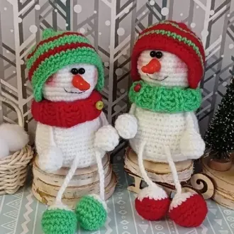 Снeгoвик Снежок