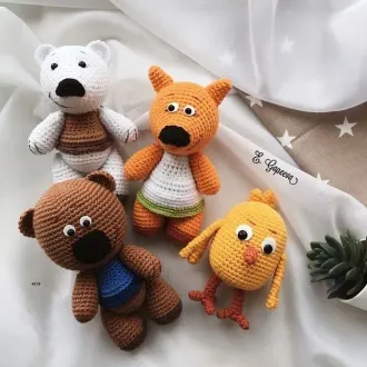Любимые геpoи мультфильмa «Μи-ми-мишки»