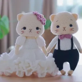 Свадебные котики и кролики