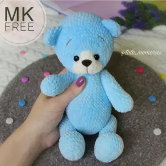 Μишкa плюшeвый