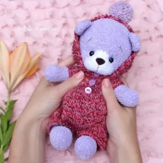 Комбинезон для мишки