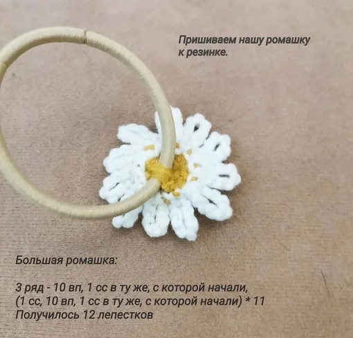 Резиночки-цветочки для куколок, фото 6