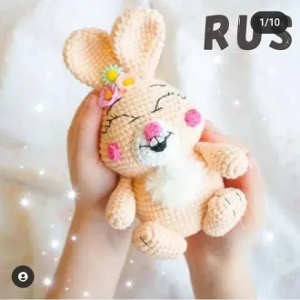 Улыбающийся зайка