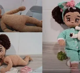 Куколка малышка