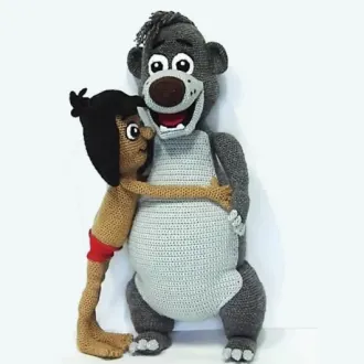 Маугли и медведь
