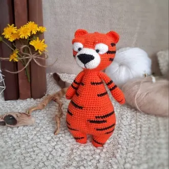 Забавный тигр
