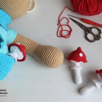 Маленькие мухоморы