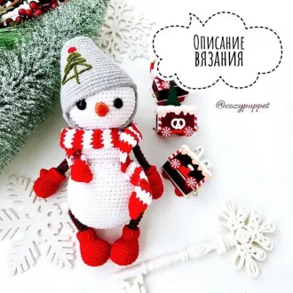 Новогодний пингвин