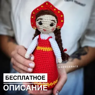 Девачка в кокошнике