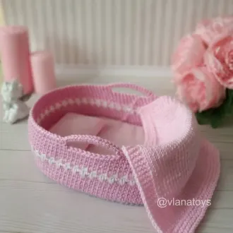 Колыбель для зефирной зайки