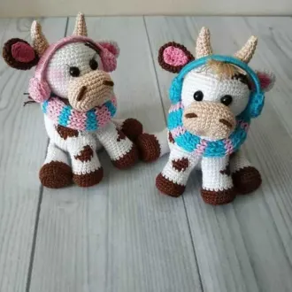 Бычок Степа и коровка Марта