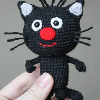 Котик Сажик из мультфильма «Три кота»