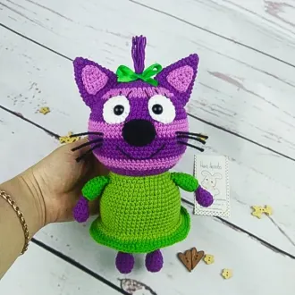 Кошечка Горчица из мультфильма «Три Кота»